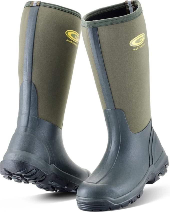 Grubs rubberlaarzen Frostline Unisex Classic Wellies Groen