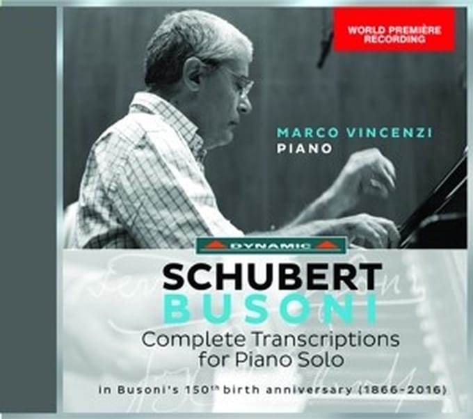 Marco Vincenzi - Complete Transcriptions For Piano Solo (CD)