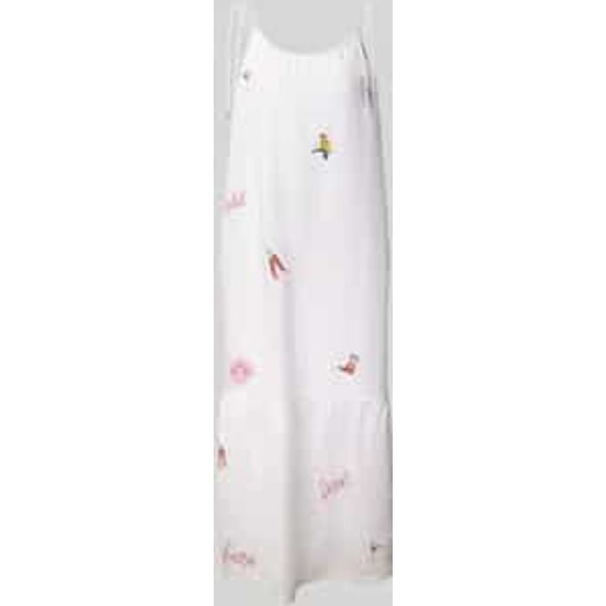 midi-jurk met stitchings
