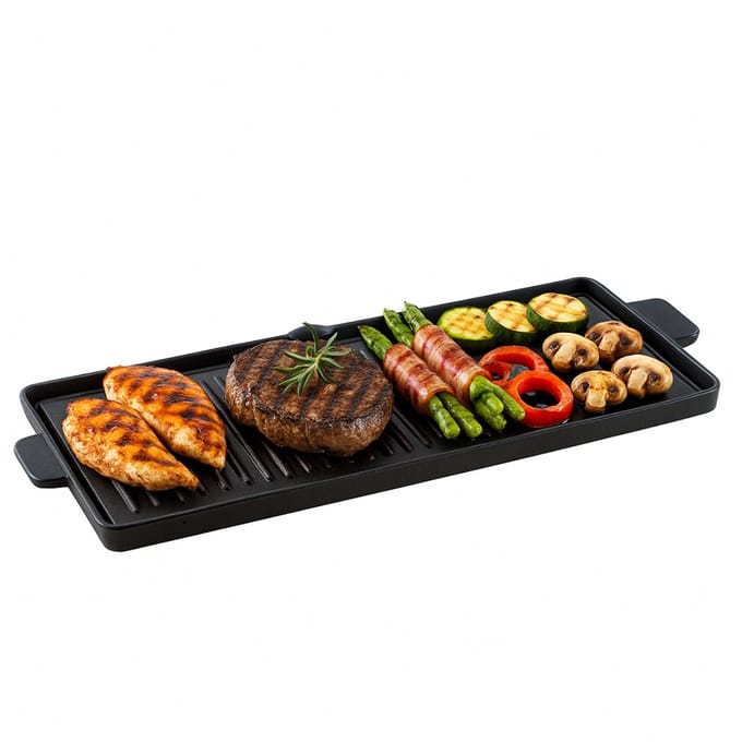 Happy Cocooning: Grillplaat Cocoon Table Rechthoekig - Zwart