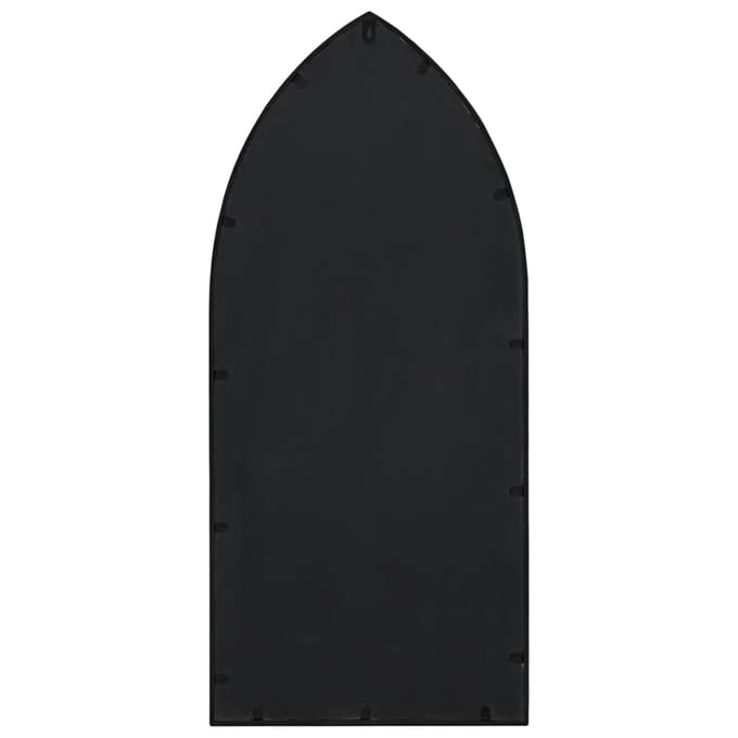 vidaXL - Spiegel - 100x45 - cm - ijzer - zwart