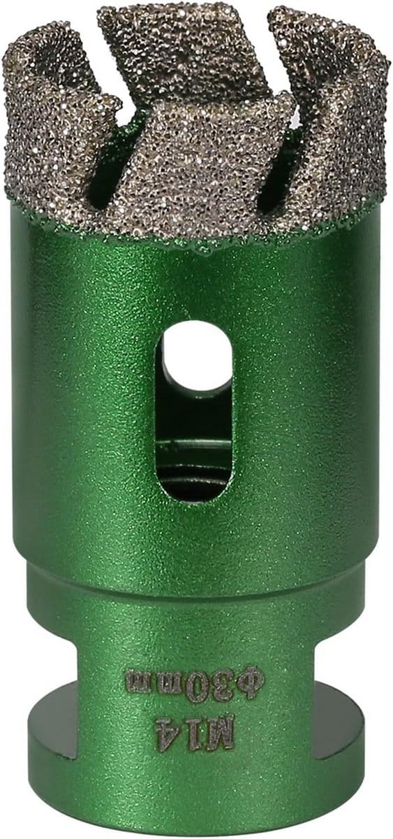 30mm Diamant Droge Tegelboor met M14 Schroefdraad voor Harde Materialen