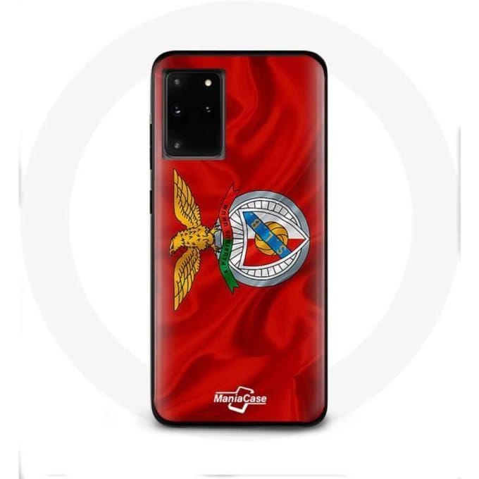 Samsung Galaxy S11 Plus hoesje slb benfica rode achtergrond