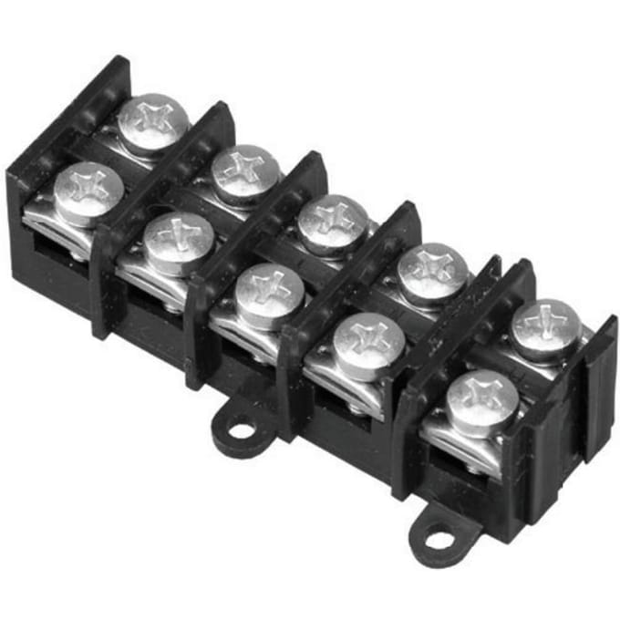 Pawbol - Verbindingsplaat - 5 Velden - 10 mm² - 380 V