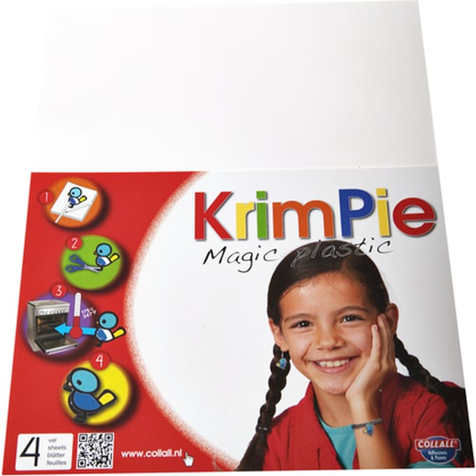 Krimpie - Magic Plastic - Wit - Maak je eigen Sieraden