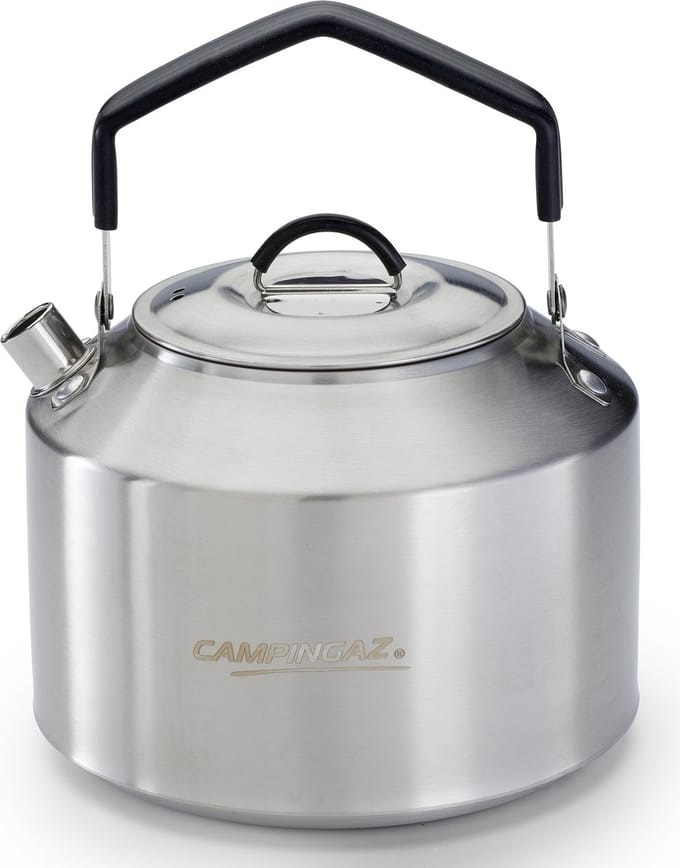 Campingaz kettle – camping waterketel – campingkookset – RVS