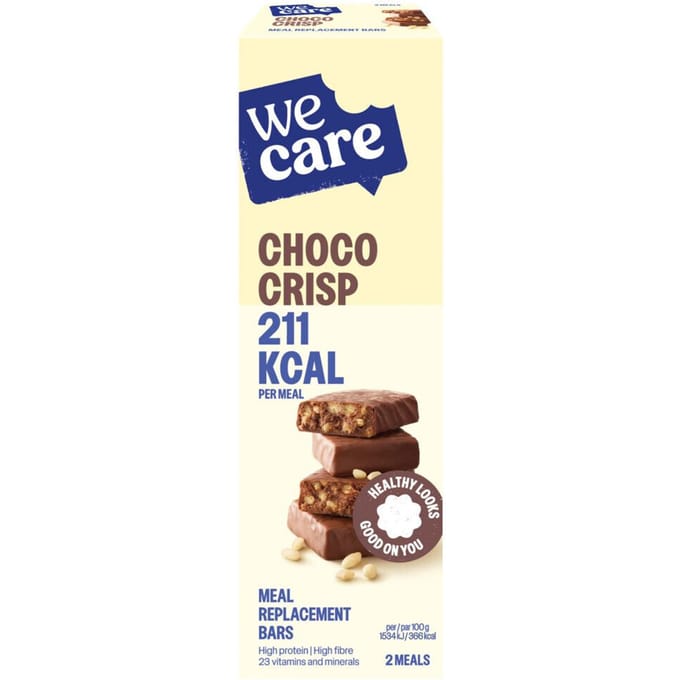 WeCare Meal Replacement Bars Choco Crisp - 116 gr