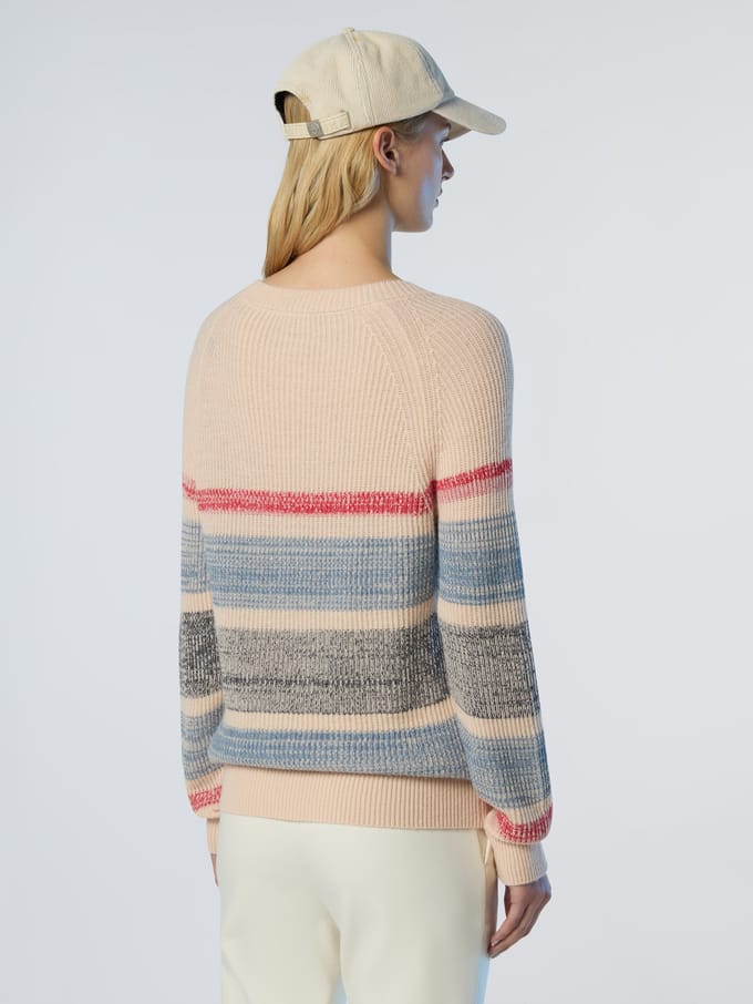 North Sails Trui Gestreepte alpacawol