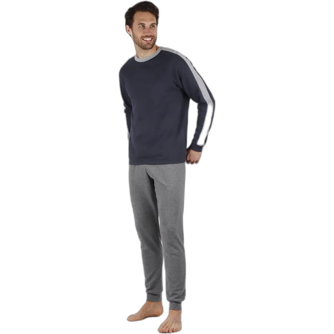 Effen pyjama met lange mouwen Admas Magnific