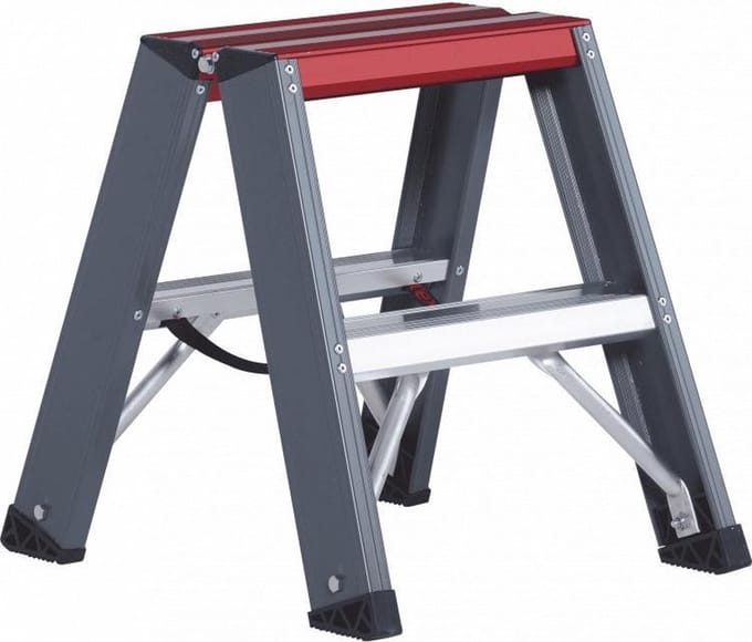 Altrex Falco Industrietrap 2 treeds - Werkhoogte 2.5m - Opberghoogte 0.52m