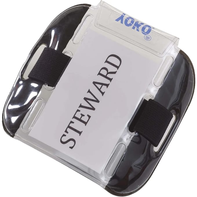 ID armband, one size Zwart
