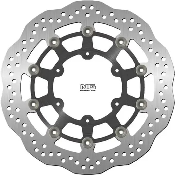 Golfremschijf voor motorfiets NG Brake Disc DIS1224XG