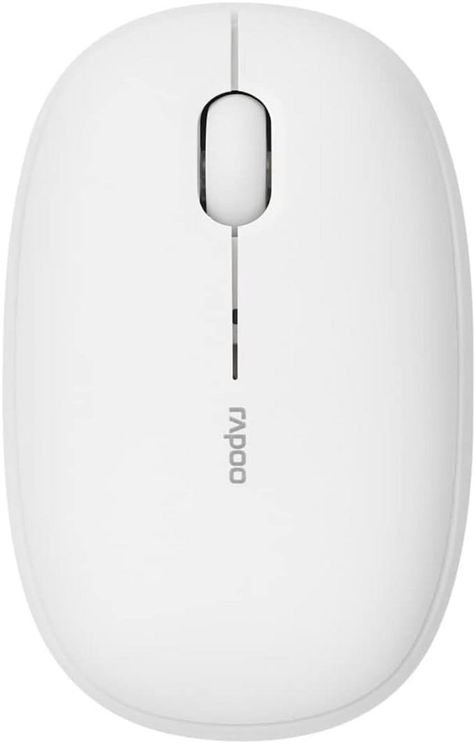 Stille Draadloze Muis Ambidexter voor PC en Laptop - 2.4 GHz RF & Bluetooth - Optisch 1300 DPI