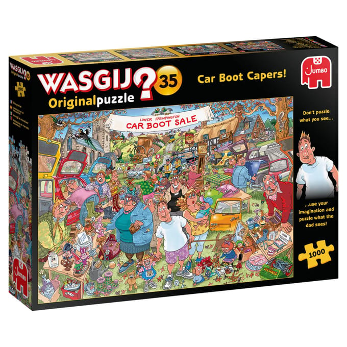 Wasgij Original 35 Vlooienmarkt Vondsten! puzzel - 1000 stukjes