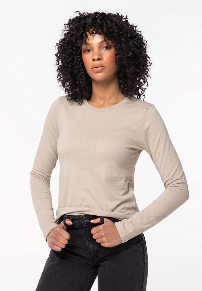 Premium Longsleeve BEIGE