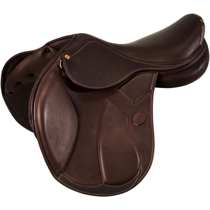 Springzadel voor paard met latex panelen Acavallo Modigliani