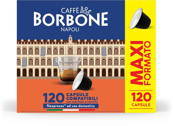 Caffè Borbone Miscela Decisa Koffiecapsule 120 stuks - Compatibel met Nespresso