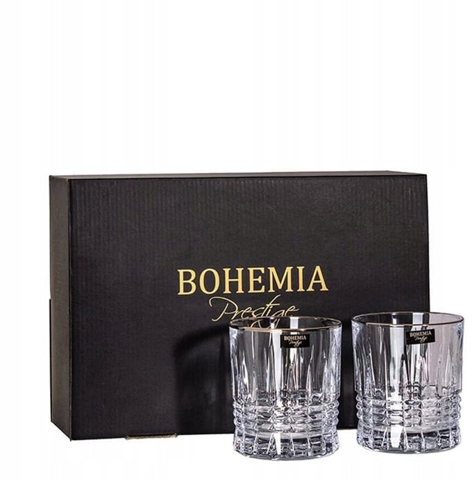 Bohemen Prestige Whiskyglazen Set van 6 - 340ml