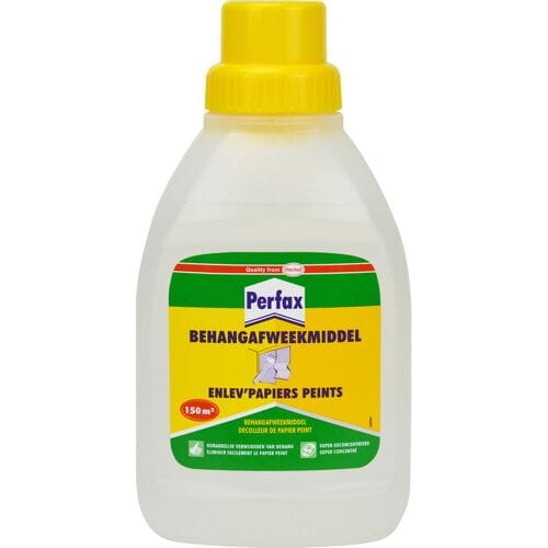 Perfax Behangafweek 500ML | Behang afweek afweekmiddel verwijderaar| Tot 100M Behang verwijderaar