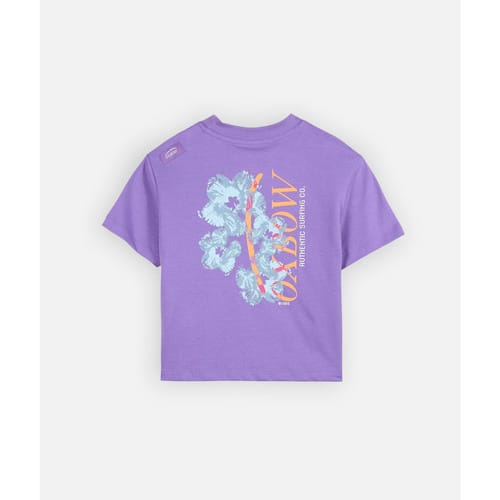 T-shirt Korte Mouw Oxbow Croptop PIXELATE