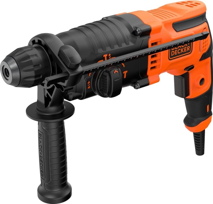 Black+decker - Pneumatische Boorhamer - Behs01k-qs - Gesnoerd - 230v - 1,4 J - Sds-plus
