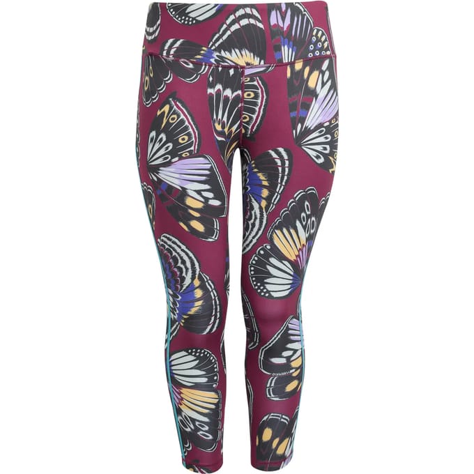 Adidas X Farm Plus 7/8 Leggings Paars 2X Vrouw