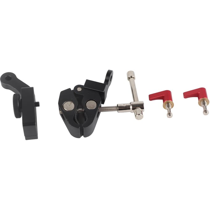 Draagbare camera video slider van aluminiumlegering ondersteuning statiefstangen black