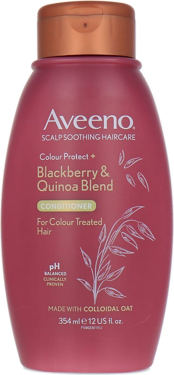 Aveeno Scalp Soothing Colour Protect + Conditioner - Blackberry & Quinoa Blend