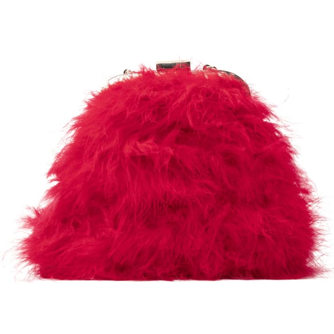 Faina Clutch/avondtasje Dames rood