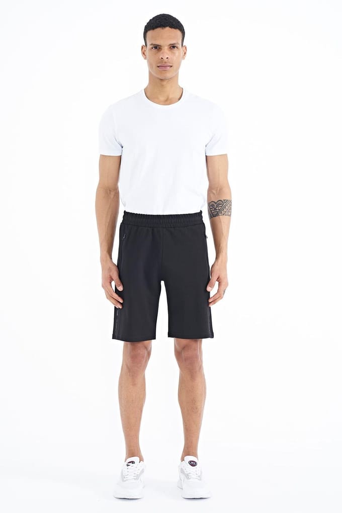 Heren Gebreide Sweatshorts