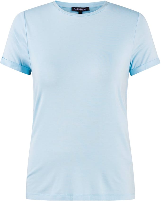 BASE LEVEL Yalba T-Shirt - Light Blue - maat 44