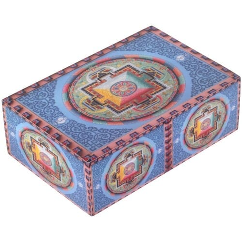 Manden en dozen Signes Grimalt Mandala-Doos