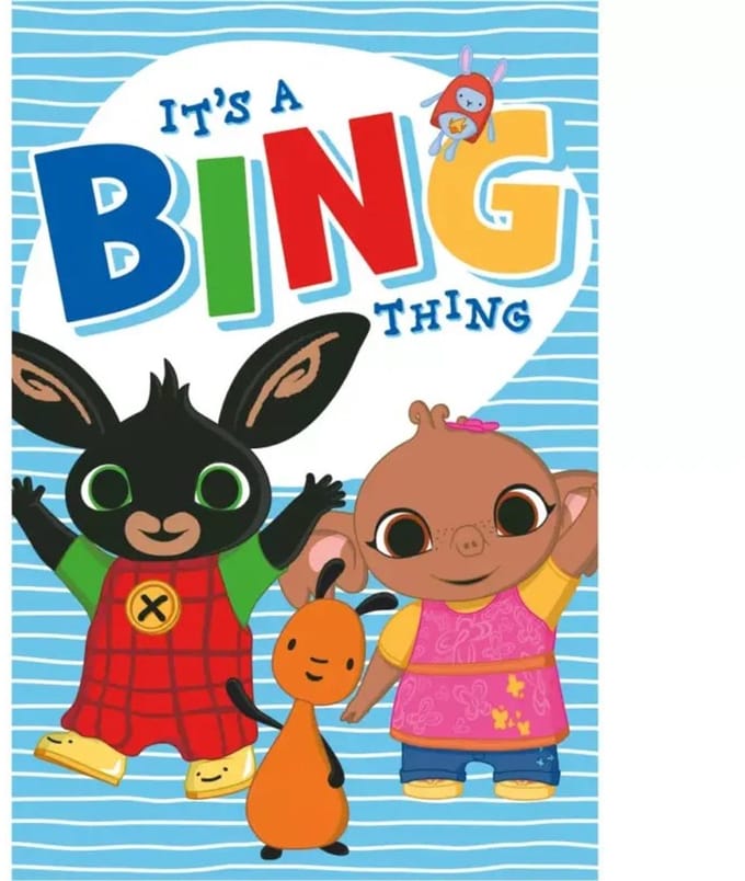 Bing fleece deken it's a Bing thing 100 x 150 cm
