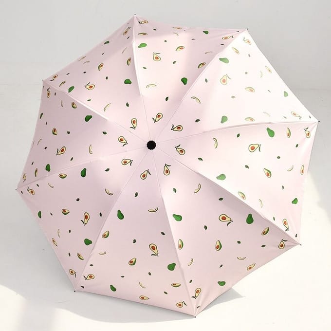 Automatische Paraplu - UV-bescherming - Avocado Paraplu - Roze