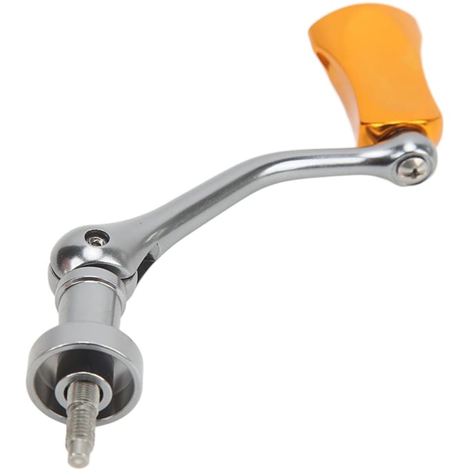 Poignée de moulinet de pêche en alliage d'aluminium pour la pêche Accessoire de pêche pour les passionnés de pêche Or or