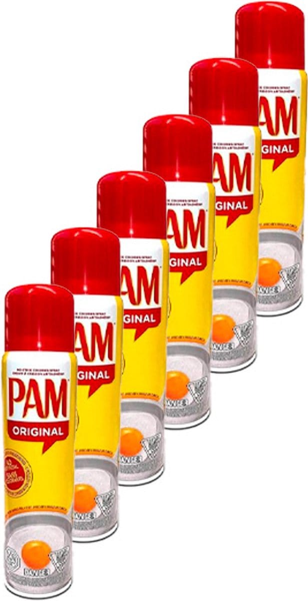 PAM | Cooking Spray | Original | 6 stuks | 6 x 170g