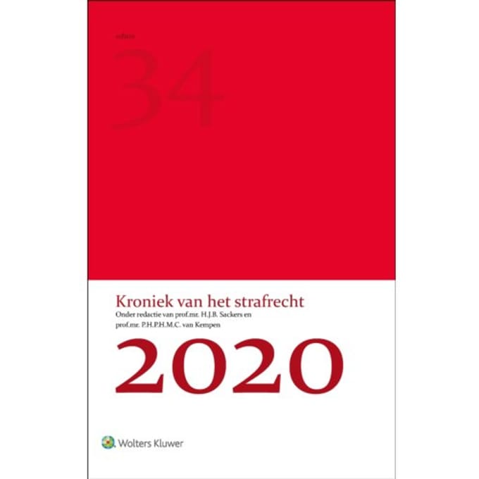 Kroniek Van Het Strafrecht 2020