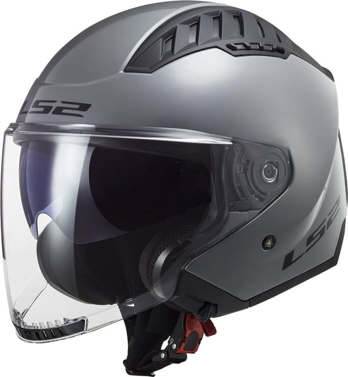 LS2 OF600 Copter II Solid Nardo Grijs 06 Jethelm - Helm