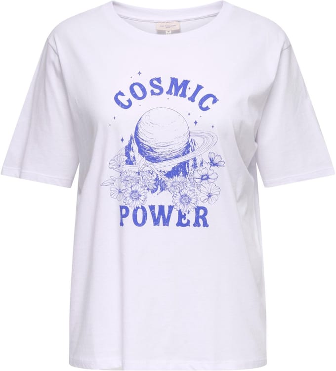 ONLY CARMAKOMA - CARROSIE S/S OVERSIZE TEE CS JRS - Dames - T-shirts