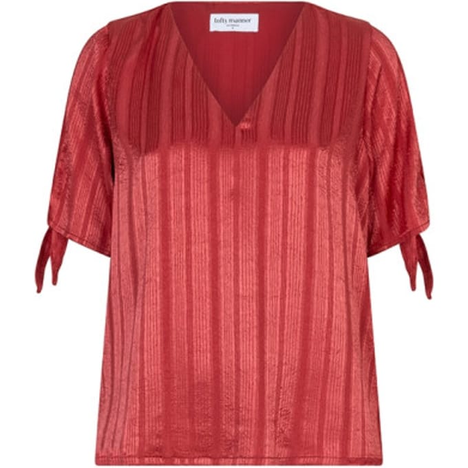 Lofty Manner rc02.1 blouse elowen 657 brique red