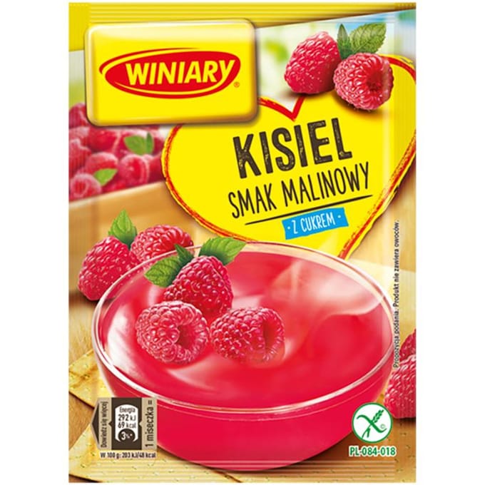 Gelée de framboise Winiary avec sucre 77 g