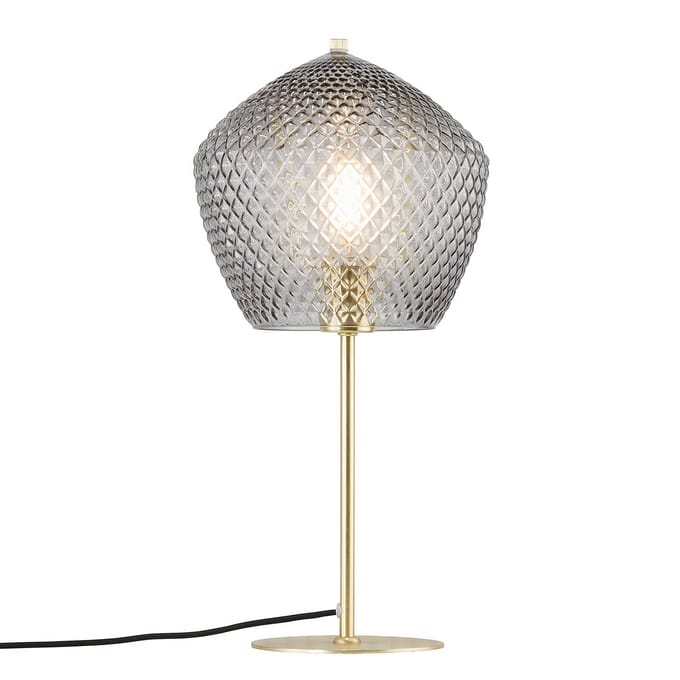 Nordlux Tafellamp Orbiform Messing Gerookt Glas ⌀23cm E27