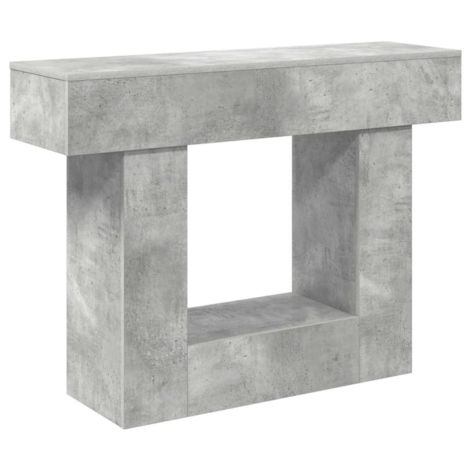 vidaXL - Beton - Grijs - 101 - x - 30 - x - 74 - cm