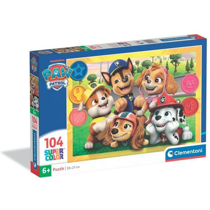 CLEMENTONI - 104 pieces - Pat' Patrouille