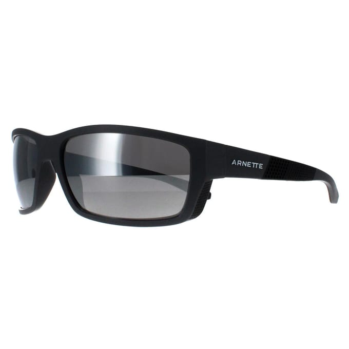 Arnette Rechthoek Heren Medium Grijs Spiegel Zilver Gepolariseerd AN4336 Frambuesa