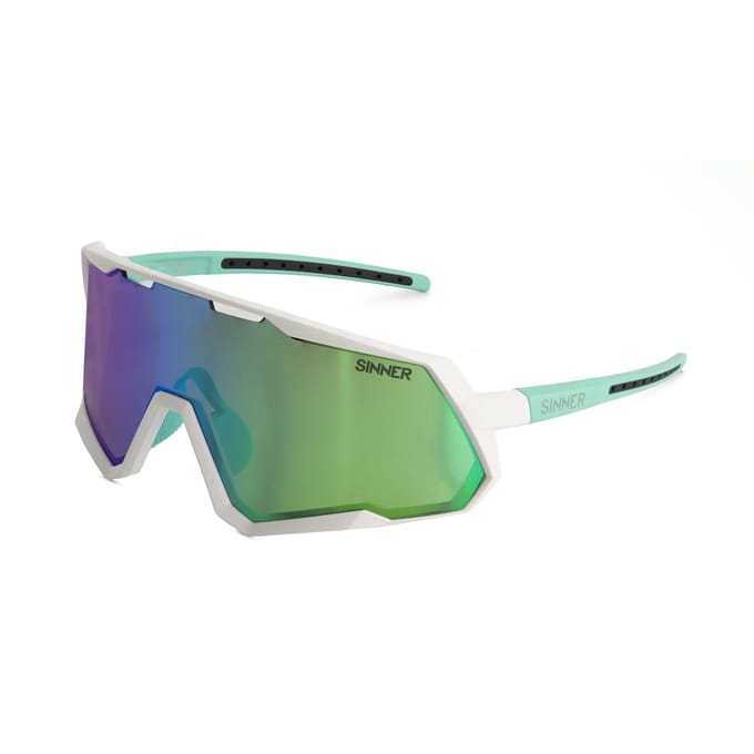 Sinner Pace zonnebril - Mat wit - Fiets lens