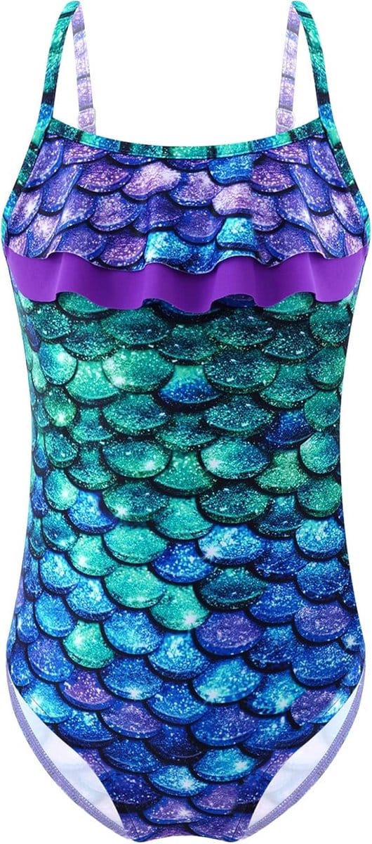 Meisjes Zeemeermin Badpak Een Delig Zwemkleding Strand Bikini