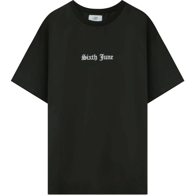 Oversized T-shirt Sixth June Gothic Letters