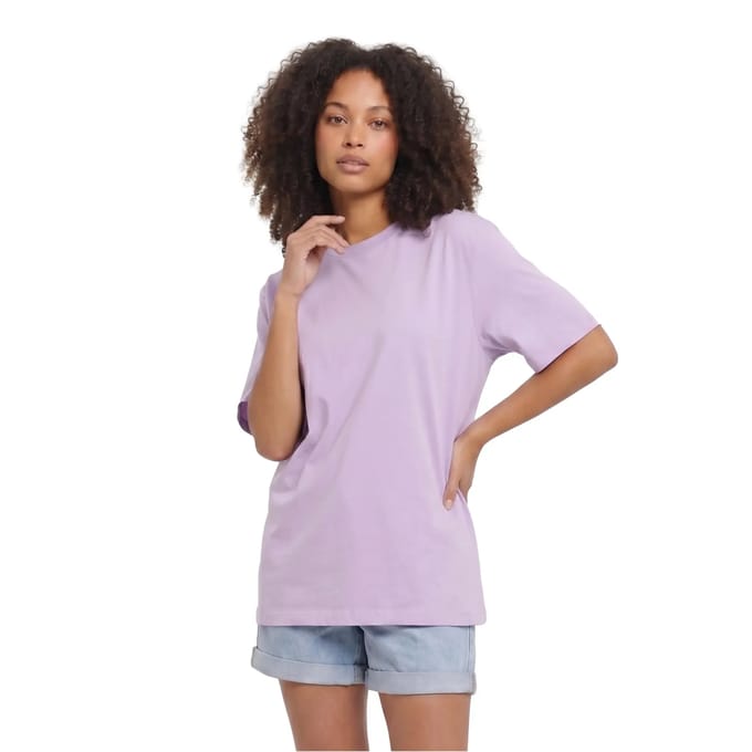 Urban Classics - Everyday 2Pack Dames Tshirt - XL - Lila/Roze