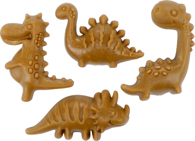Flamingo Veggie Dino Hondensnack met Ananas S 8st 120g